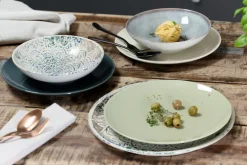 Ritzenhoff & Breker Pizzateller LUIGI 30 cm beige/blau