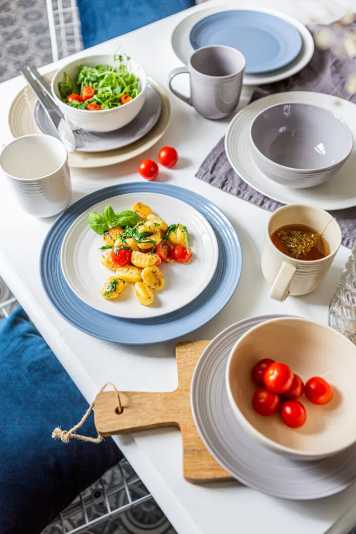 Ritzenhoff & Breker Speiseteller LEVI 6er Set weiß