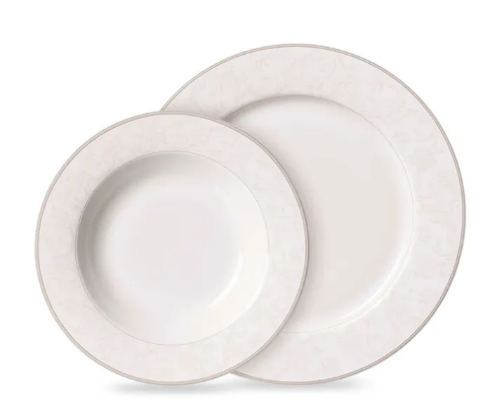 Ritzenhoff & Breker Tafelservice ISABELLA 12-teilig cremeweiß