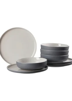 Ritzenhoff & Breker Tafelservice JASPER 8-teilig grau