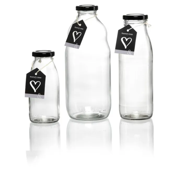 Ritzenhoff & Breker Vorratsflasche MARA 1000 ml rund Glas