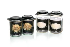 Ritzenhoff & Breker Vorratsglas MARA 2er Set 770 ml Glas rund