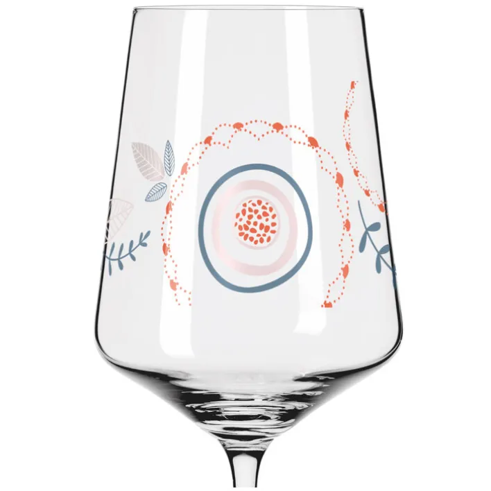 RITZENHOFF Aperitifglas SOMMERRAUSCH 4er Set Illustatrionen Kristallglas