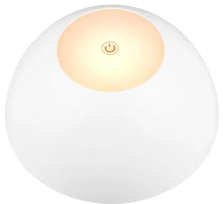 RL Akku LED Tischlampe RICARDO weiß