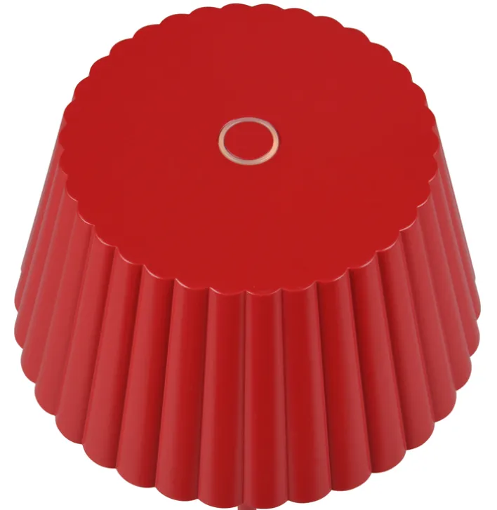 RL Akku LED Tischlampe SUAREZ 2-teilig rot