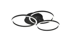 RL LED Deckenlampe CIRCLE schwarz