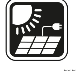 RL LED Solarlampe MELO 30 cm weiß