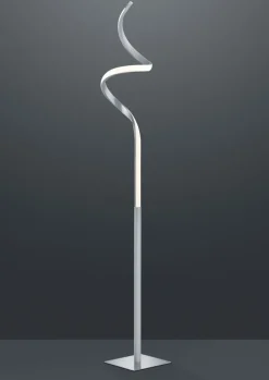 RL LED Stehlampe COURSE nickelfarbig