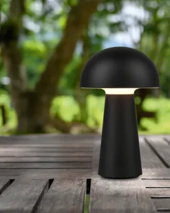 RL mobile LED Tischlampe LENNON 21,6 cm schwarz