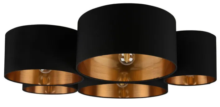 RL Retrofit Deckenlampe CARLTON 5-flg