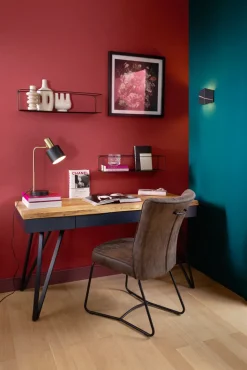 RL Retrofit Tischlampe ADAM schwarz /messingfarbig