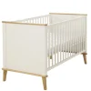 roba Babybett PAULINE weiß/ braun