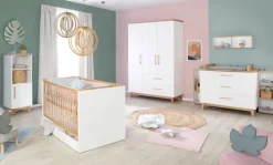 roba Kleiderschrank 135 x 200 x 55 cm weiß