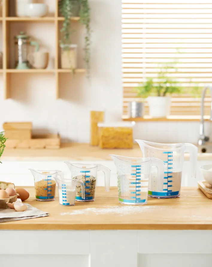 rotho Messbecher DOMINO 0,15 Liter Kunststoff