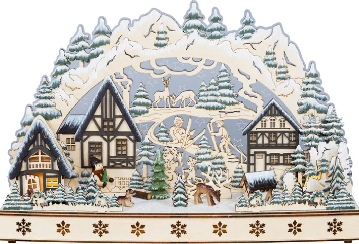 SAICO Lichtobjekt BERGDORF 12x44,5x30 cm