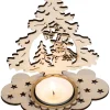 SAICO Teelichthalter WEIHNACHTSBAUM 7x11x13 cm