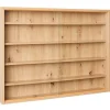 Sammlervitrine MATS 80x60x9,5 cm Artisan-Eiche Dekor
