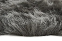 Schaffell UNIKAT OAKLAND I 60 x 85 cm schwarz