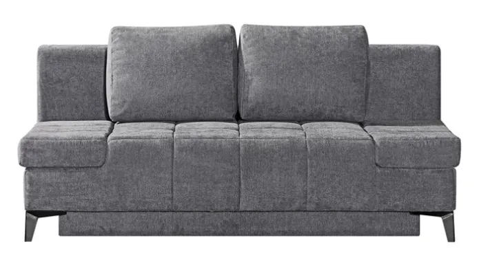 Schlafsofa TABBY 208 cm grau