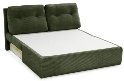 Schlafsofa YANNIS 136 x 86 x 85 cm grün