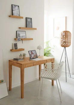 SCHÖNER WOHNEN-Kollektion Tischlampe KIA 33 cm weiß