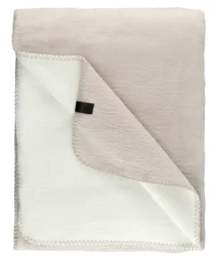 SCHÖNER WOHNEN-Kollektion Wohndecke NORDICA 150 x 200 cm stein/weiß