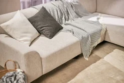 SCHÖNER WOHNEN-Kollektion Wohndecke ZEN 140 x 200 cm grau