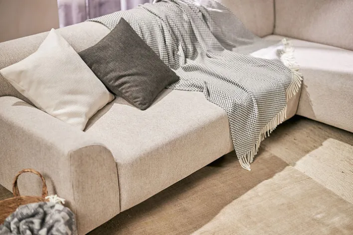 SCHÖNER WOHNEN-Kollektion Wohndecke ZEN 140 x 200 cm grau