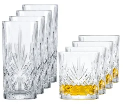 SCHOTT ZWIESEL Gläser Set SHOW 8-teilig Kristallglas