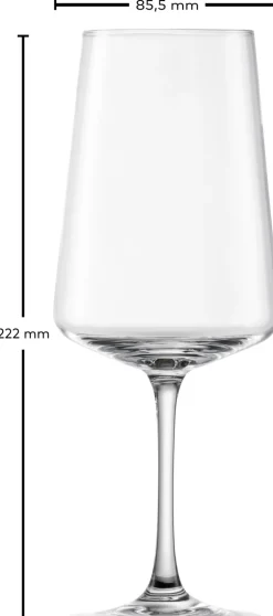 SCHOTT ZWIESEL Rotweinglas MIOVINO 4er Set 500 ml Kristallglas