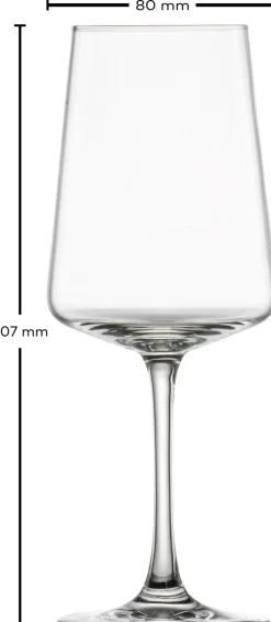 SCHOTT ZWIESEL Weißweinglas MIOVINO 4er Set 380 ml Kristallglas