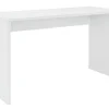 Schreibtisch 130 x 75 cm weiß matt