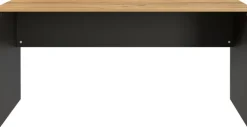 Schreibtisch ANCONA 158 x 79 cm Graphit/ Navarra Eiche