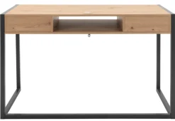 Schreibtisch DENVER 120 x 60 cm anthrazit/ Artisan Oak