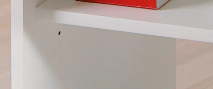 Schreibtisch KAI 80 x 50 cm Weiß