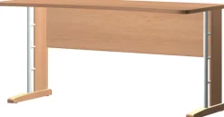 Schreibtisch POINT 160 x 78 cm Eiche Sägerau Bardolino