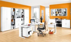 Schreibtisch POINT III 120x78 cm Arctic weiß