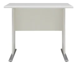 Schreibtisch SERIE200 90 x 65 cm weiß