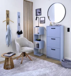 Schuhkipper PEGGY 64 x 125 cm aquablau