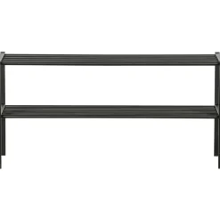 Schuhregal FERRO 85 x 40 cm schwarz