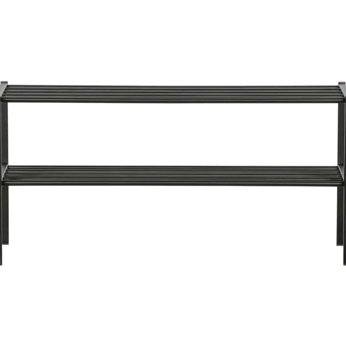 Schuhregal FERRO 85 x 40 cm schwarz