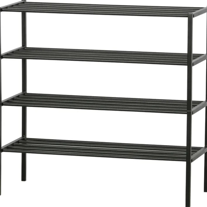 Schuhregal FERRO 85 x 40 cm schwarz