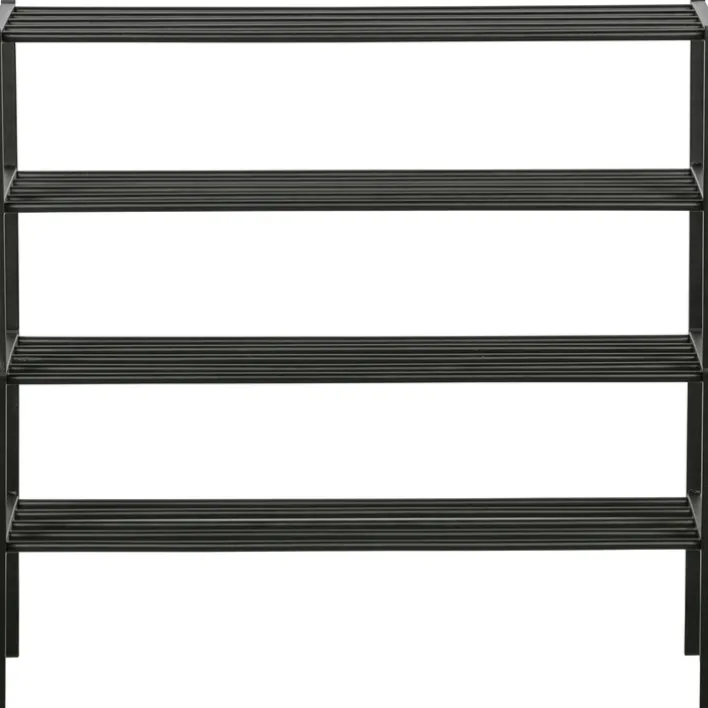 Schuhregal FERRO 85 x 40 cm schwarz