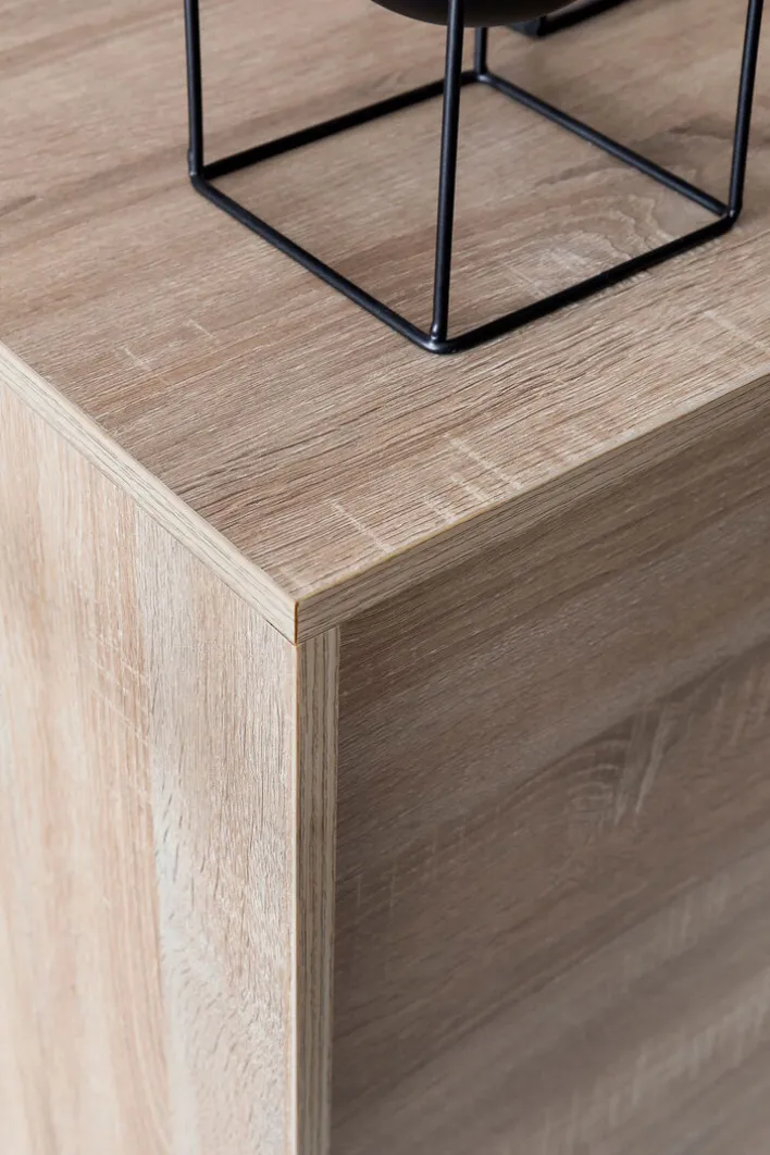 Schuhschrank 100 x 108 cm Sonoma Eiche braun