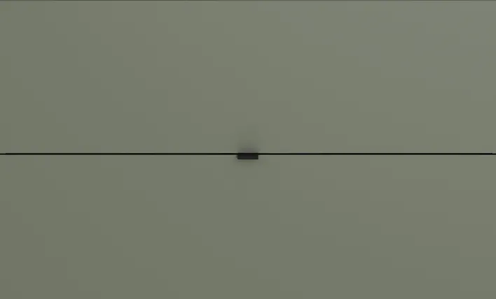 Schuhschrank AMECA 140 x 83 x 18 cm taupegrün/braun