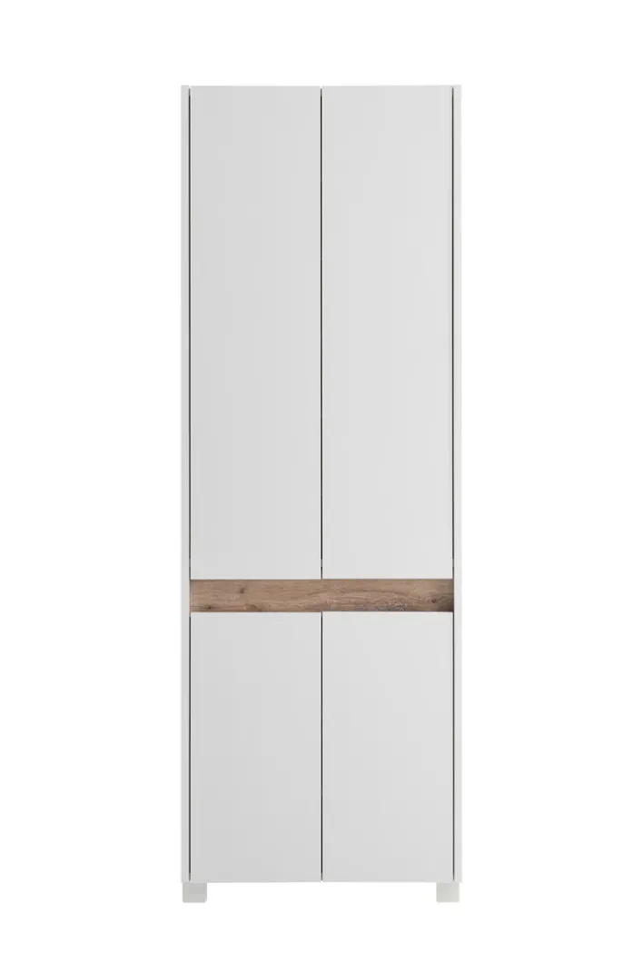 Schuhschrank COSMO 57 x 165 cm weiß