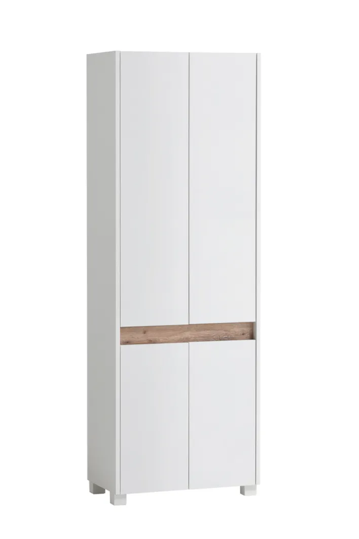 Schuhschrank COSMO 57 x 165 cm weiß