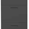 Schuhschrank LINDOS 61 x 139 cm Anthrazit matt
