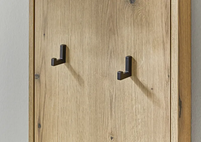 Schuhschrank PERADO 94 x 100 cm braun-Eiche Evoke Dekor