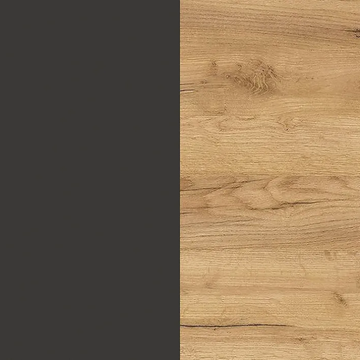 Schuhschrank SARAH 100 x 129 cm Braun/Graphit